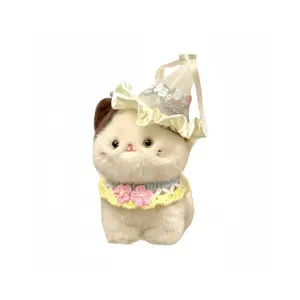 Милый плюшевый триколор кот кукла 20см/30см высота MIC RABBIT