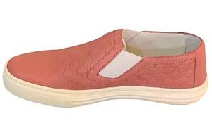 Слипоны женские Gucci Low-Top, розовый