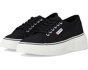 Кроссовки Superga 2287 Bubble Line, цвет Black/White