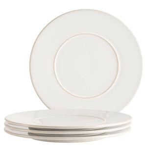 Тарелка обеденная Mäser Unico 4er-Set, керамика - белая