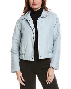 Пуховик Lafayette 148 New York с воротником-стойкой Lafayette 148 New York, синий