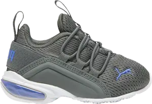 Кроссовки Axelion Mesh Toddler 'Mineral Grey Cobalt', серый