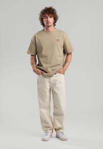 Футболка с принтом ERWYN America Today, коричневый