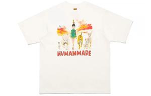 Футболка унисекс белая HUMAN MADE