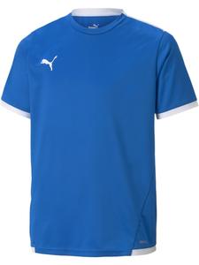 Спортивная футболка "TeamLIGA Jersey Jr" синего цвета Puma