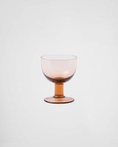 Набор из двух хрустальных стаканов для воды - Plinth Prada, прозрачный