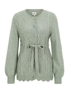 Вязаный кардиган Only Maternity OLMKALLU, пастельно-зеленый