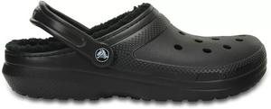 Классические сабо Crocs утепленные, черный