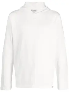 Худи с вышитым логотипом Courrèges, белый