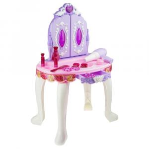 Большой туалетный столик принцессы с зеркальными аксессуарами. KinderSafe