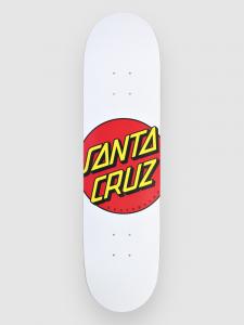Дека для скейтборда Santa Cruz Classic Dot 8.0″ Skateboard Deck, white
