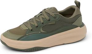 Мужские сандалии REEF Fanning, легкие, с амортизирующей стелькой и открывалкой для бутылок, бежевый/оливковый