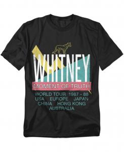 Футболка Big & Tall Moment of Truth Tour Whitney Houston, Black