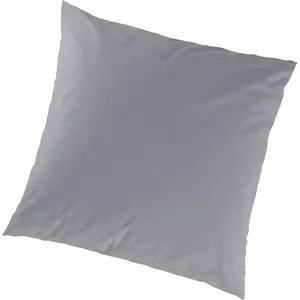 Наволочка Наволочка Mako-Feinjersey в комплекте из двух штук В различных однотонных цветах Primera, Mittelgrau