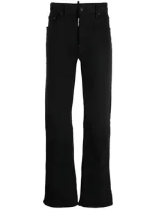 Джинсы прямого кроя Dsquared2, черный