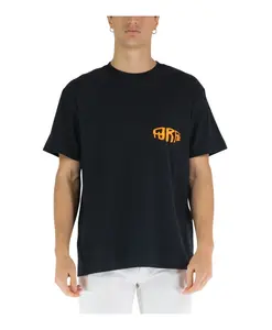 Повседневная трехслойная хлопковая футболка Purple Brand, черный