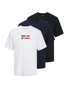 Набор из 3 футболок "Корпоративный" синего цвета