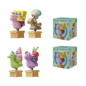 SpongeBob SquarePants SpongeBob, Rocking Horses Mystery Boxes Single Mystery Box/Full Box 4 Pcs Cimon