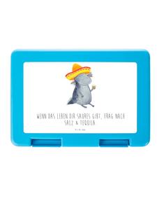 Mr. & Mrs. Panda Ланчбокс с аксолотлем и текилой, надпись напечатанная белым шрифтом