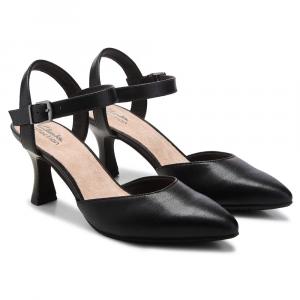 Kataleyna cora босоножки с ремешком на щиколотке Clarks, black leather