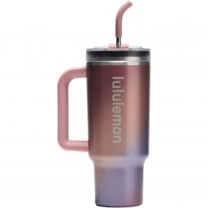 Lululemon Термокружка Brown Powder/Coral Bright Pink/Lavender Frost Purple 1200 мл