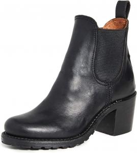Женские ботильоны Frye Sabrina Chelsea, Black Oil Tanned Full Grain