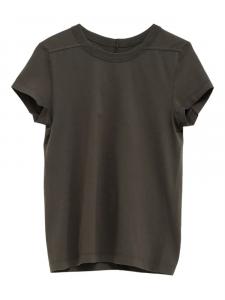 Футболка с короткими рукавами и круглым вырезом Rick Owens, коричневый