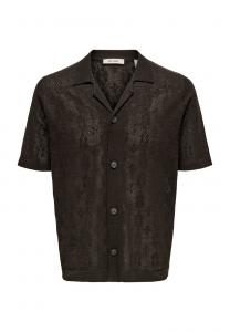 Рубашка Only & Sons, коричневый