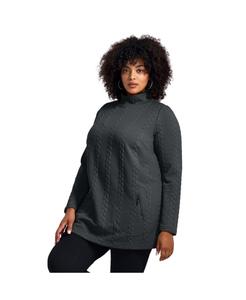 Женская туника Emily из фактурного жаккарда AVENUE, Charcoal