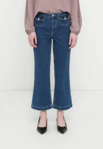 Укороченные джинсы-клеш onlemily Only, Medium Blue Denim