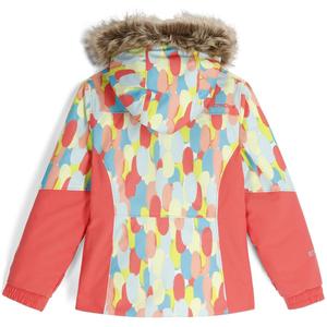 Куртка Лола для маленьких девочек Spyder, Coral Haze Sprinkles