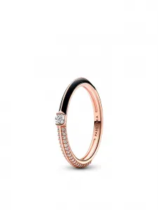 Набор колец Pandora ME Pave красного и черного цвета