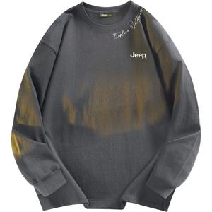 Футболка Moxima Lifestyle Unisex Jeep, темно-серый long-sleeved t-shirt