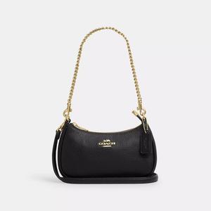 Coach Outlet Teri Mini сумка через плечо Bag, золотой/черный