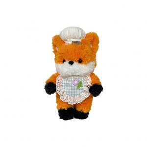 Милые плюшевые куклы повара лиса высотой 28 см Cute Chip