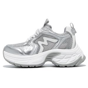 BDED Женские легкие массивные кроссовки на низком ходу серые, цвет Gray