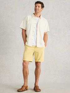 Шорты Sutton из хлопковой смеси White Stuff, Light Yellow