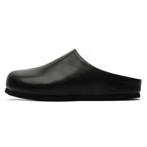 Journey of Inspiration Мужские тапочки Black с противоскользящей резиновой подошвой, устойчивой к истиранию, и защитным мыском