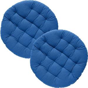 Подушка для стульев REDBEST rund 2er-Pack 200322, 37x1x37 см, синий