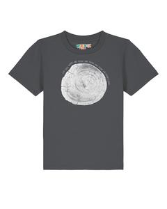 Рубашка watabout.kids Baumscheibe, антрацит/светло-серый