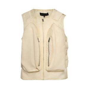 Утепленный жилет Who Decides War Organza Bullet Point Vest 'Tan', желто-коричневый