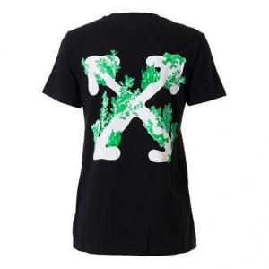 Футболка coral arrows sketch logo short sleeve Off-White, черный