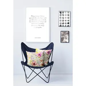 Декоративная подушка 6511 с наполнителем, 1 штука Apelt, Rot + geblümt