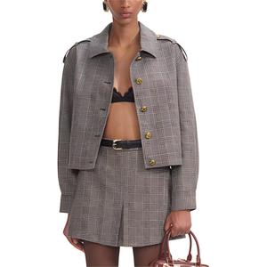 Self-portrait Пиджак в клетку, Khaki