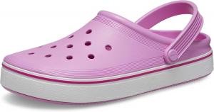 Унисекс сабо Crocs Off Court с платформой, розовый