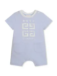 Пижама с логотипом 4G Givenchy Kids, синий