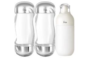 IPSA Набор для ухода за кожей golden sand self control emulsion: увлажняющий, освежающий, восстанавливающий, набор из 3 штук