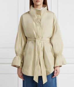 Парка женская Twin-Set с поясом, бежевый