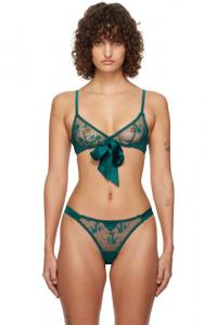 Синий бюстгальтер Untie Me Demi Fleur du Mal