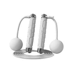 Материал ручек скакалка ABS, трос ПВХ, сталь для любителей фитнеса 2,8 м LINING, белый